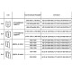 Душевая дверь Aquanet Cinetic AE12-N-90H190U-CT 900, прозрачное стекло