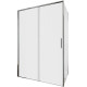 Душевой уголок Aquanet Pleasure Evo 130x80 AE65-130x80-CT профиль хром, прозрачное стекло