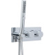 Смеситель для ванны Allen Brau Liberty 5.33009-00 (с внутренней частью, 2 хода) хром
