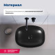Раковина накладная Aquanet Fine-1-MB 50 черный матовый