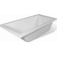 Ванна из искусственного мрамора Aquanet Bright Stone 160х70