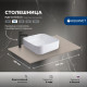 Столешница Aquanet Flat 70 бежевый, с отв. слева