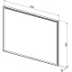 Зеркало Allen Brau Activity 90 1.340028.AM антрацит матовый/черный браш