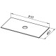 Столешница Allen Brau Reality 90 1.32024.GR-S графит структ