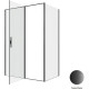 Душевой уголок Allen Brau Priority 140x90 3.31036.BBA + 3.31045.BBA черный браш