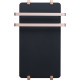 Полотенцесушитель электрический Allen Brau Infinity 120x44 с рейлингом 2.0 и креплением, медь браш