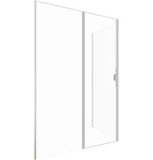 Душевой уголок Allen Brau Priority 140x90 3.31011.BA + 3.31017.BA серебро браш