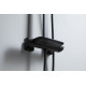Душевая стойка Allen Brau Infinity 5.21030-31 черный матовый