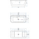 Акриловая ванна Allen Brau Infinity 2 170x78 2.21002.20/CGM