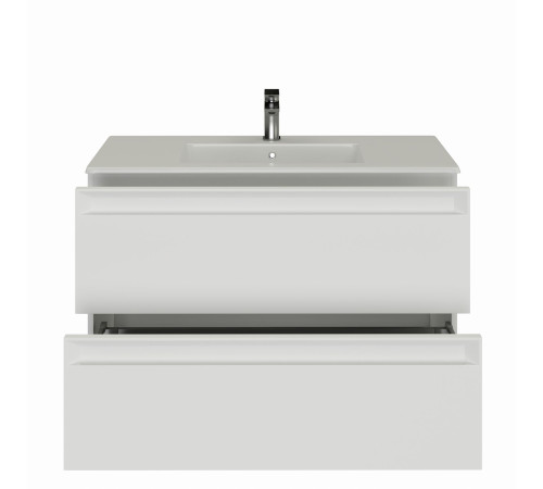 Тумба под раковину Allen Brau Eclipse 100 1.E1003.WM 2.0 белый матовый