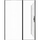Душевой уголок Allen Brau Priority 160x90 3.31039.BBA + 3.31045.BBA черный браш