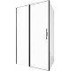 Душевой уголок Allen Brau Priority 120x80 3.31033.BBA + 3.31042.BBA черный браш