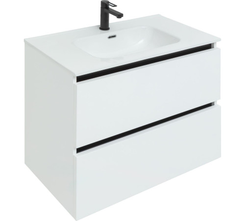 Раковина Aquanet Flat 100 белая