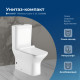 Чаша напольного унитаза Aquanet Rimless Cube-C CL-12248B
