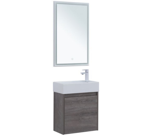 Мебель для ванной Aquanet Nova Lite 50 дуб рошелье (с дверецей)