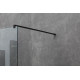 Душевая перегородка Allen Brau Infinity 1 140 3.21027.BBA черный браш