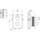 Смеситель для ванны Allen Brau Infinity 5.21316-00 (с внутренней частью, 3 выхода) хром
