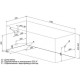 Акриловая ванна Aquanet Nord NEW 170x70 (с каркасом)