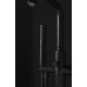 Смеситель для ванны Allen Brau Priority 5.31008-31 (с внутренней частью) черный матовый