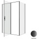Душевой уголок Allen Brau Priority 140x80 3.31036.BBA + 3.31042.BBA черный браш