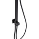 Душевая стойка Allen Brau Infinity 5.21031-31 черный матовый
