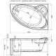 Акриловая ванна Aquanet Mayorca 150x100 R