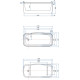 Акриловая ванна Allen Brau Infinity 3 170x78 2.21003.20/PWM