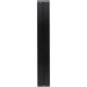 Полка Aquanet Магнум 20x130 черная матовая, вертикальная