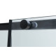 Душевая дверь Aquanet Pleasure Evo 140 AE65-N140-BT профиль черный, прозрачное стекло