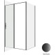 Душевой уголок Allen Brau Priority 120x90 3.31033.BBA + 3.31045.BBA черный браш