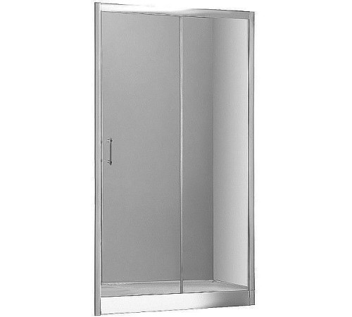 Душевая дверь Aquanet Alfa NAA6121 150, прозрачное стекло