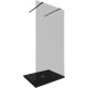 Душевая перегородка Allen Brau Infinity 2 100 3.21040.BBA.T черный браш
