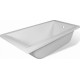 Ванна из искусственного мрамора Aquanet Bright Stone 180х80