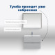 Тумба под раковину Aquanet Алвита New 80 2 ящика, серый