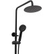 Душевая стойка Allen Brau Eclipse 3.0 5.E1A11-31 черный матовый