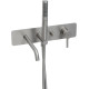 Смеситель для ванны Allen Brau Priority 5.31A06-BN (с внутренней частью) никель браш