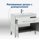 Тумба под раковину Aquanet Верона 75 белый (напольная 1 ящик 2 дверцы)