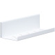 Полка Aquanet Магнум 30x8 белая матовая, открытая