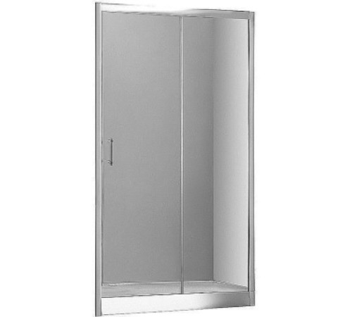 Душевая дверь Aquanet Alfa NAA6121 160, прозрачное стекло