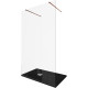 Душевая перегородка Allen Brau Infinity 2 120 3.21047.60 медь браш