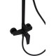 Душевая стойка Allen Brau Eclipse 5.E1006-31 черный матовый