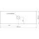 Столешница Allen Brau Priority 120 1.31012.GR-S графит структ