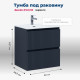 Тумба под раковину Aquanet Джейн (Flat) 60 маренго