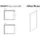 Боковая стенка Allen Brau Priority 80 3.31014.BA серебро браш