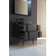 Ножки для мебели Allen Brau Reality 90 1.320A13.BB черный браш