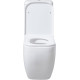 Чаша напольного унитаза Allen Brau Infinity 4.21001.20 белый глянец