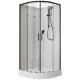 Душевая кабина Aquanet Passion EVO R black 90x90 набор 1