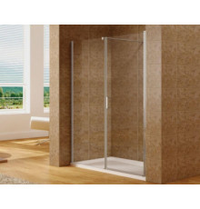 Душевая дверь Aquanet Cinetic 180, прозрачное стекло (AE12-N-90H190U-CT + AE12-F-90H190U-CT)