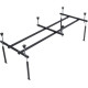 Каркас разборный для акриловой ванны Aquanet 170x58