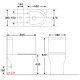 Унитаз с бачком напольный Aquanet Rimless Roll 2-C CL-12289